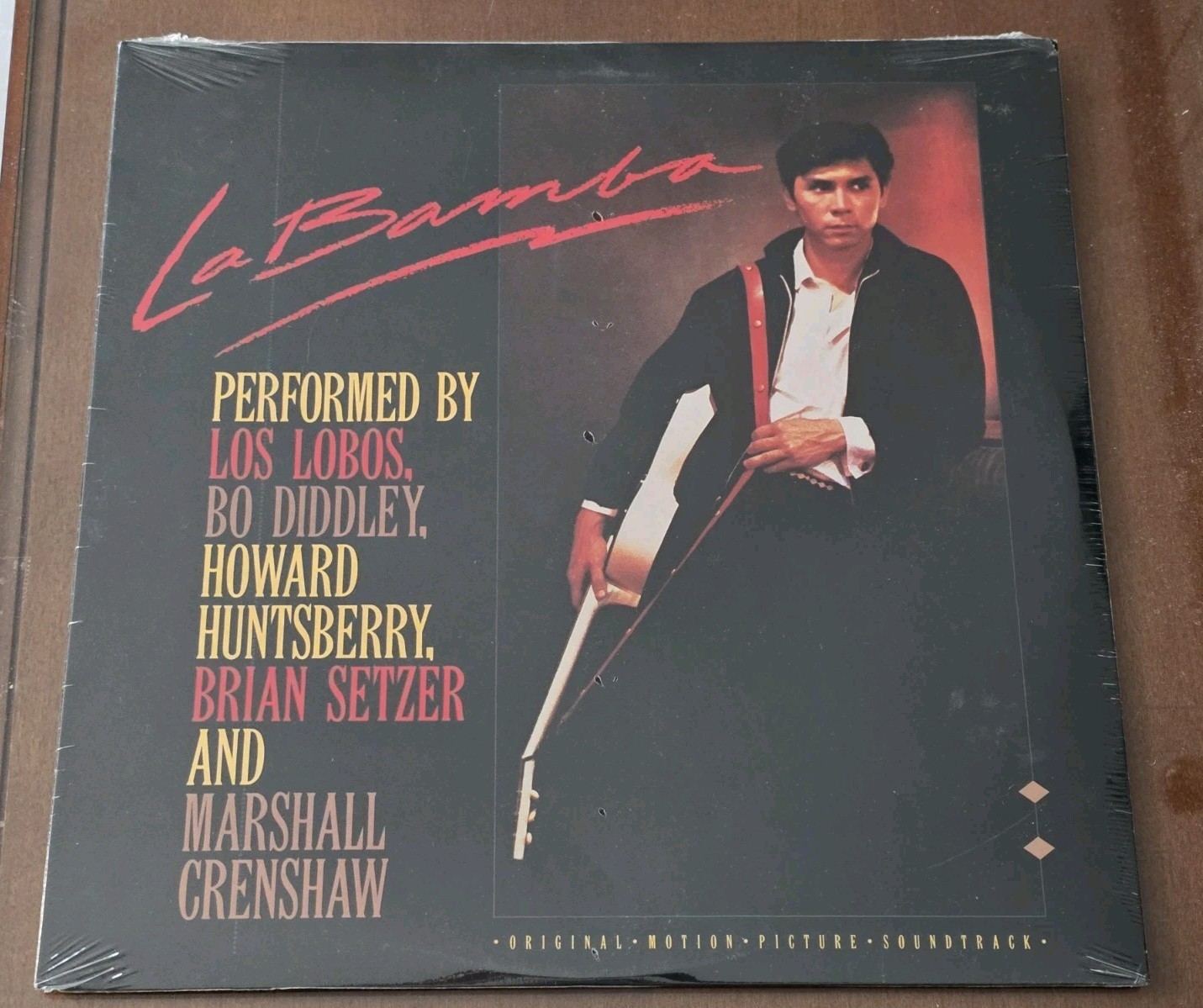 OST - LA BAMBA Soundtrack SEALED 1987 Slash VINYL LP Los Lobos/Setzer/Crenshaw A