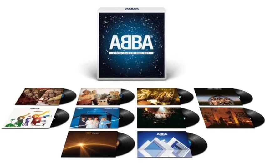 ABBA Vinyl Album Box Set 10LP (NEW) Arrival/Waterloo/Voulez-Vous/Visitors/Tracks A