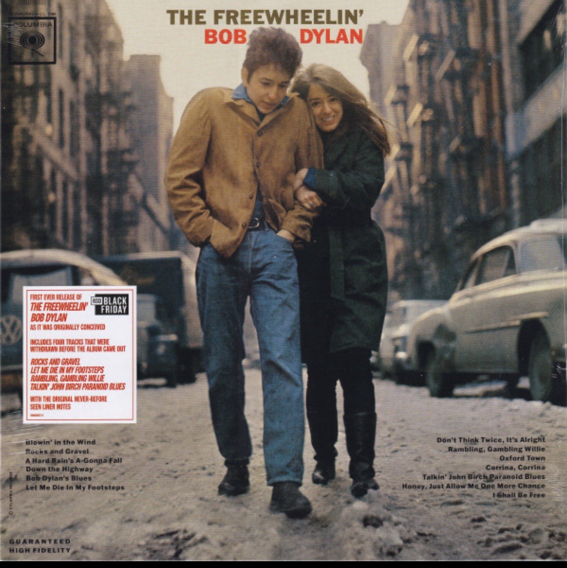 Bob Dylan - The Freewheelin' Bob Dylan Vinyl, Album, LP, Mono, Record Store Day A