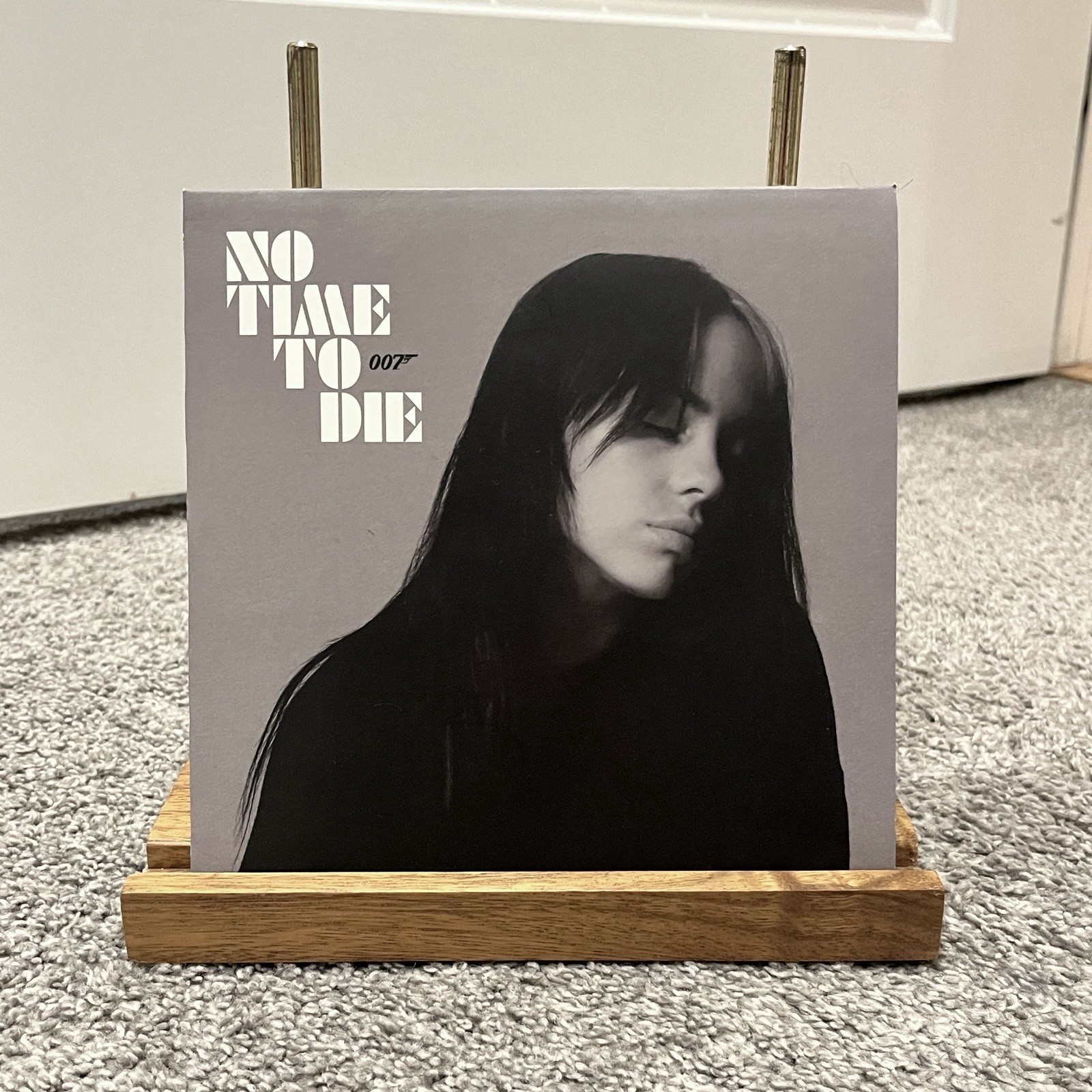 RARE Billie Eilish-No Time to Die (Smoke-Colored 7" Vinyl, 2021 Limited Edition) A