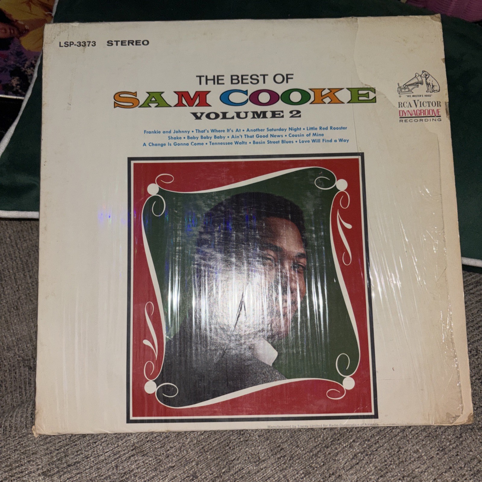 Sam Cooke / Best Of Volume 2 Lp Vinyl RCA STEREO 3373 Rare Shrink Wrap A