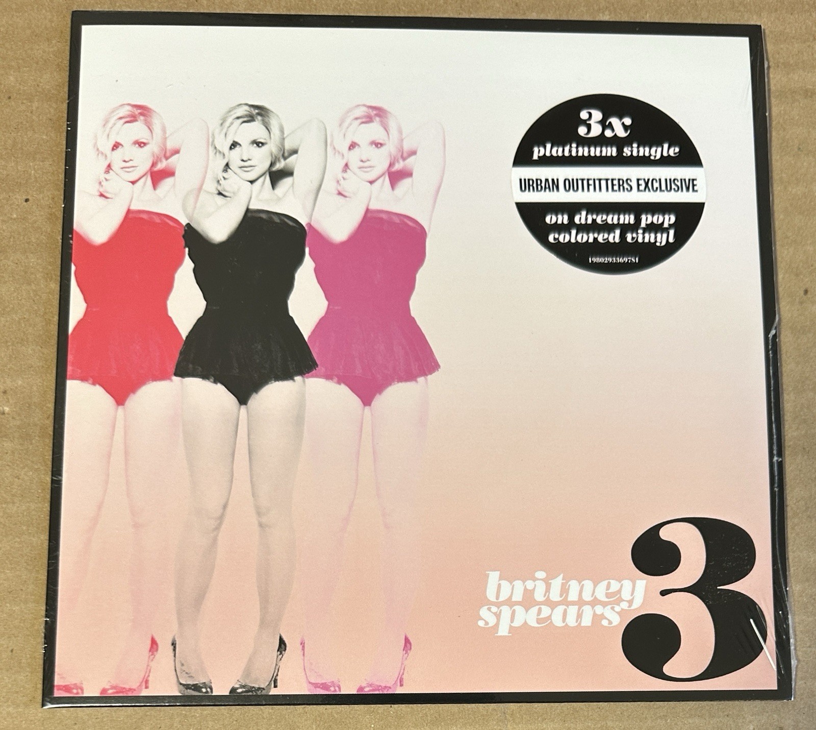 Britney Spears 3 45 7&rdquo; vinyl Single new A