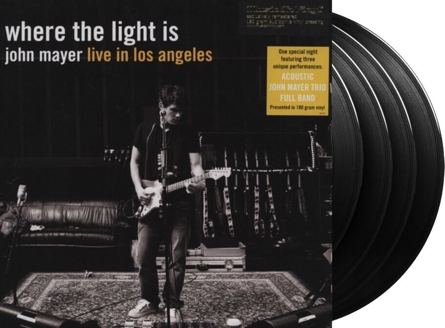 John Mayer - Where The Light Is, Vinyl Record, 4LP, 180g A