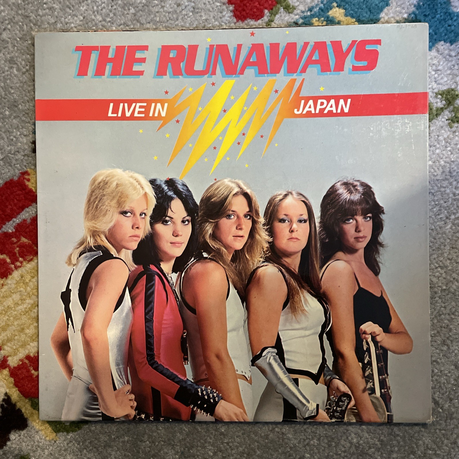 The Runaways "Live in Japan"12ins Vinyl LP 1977 Mercury 9100 046 Gatefold A