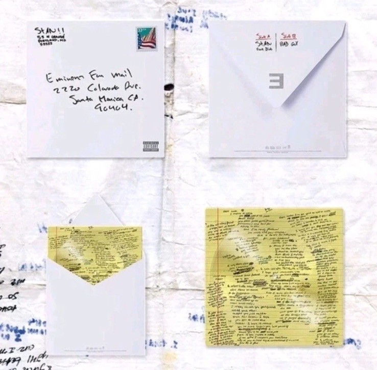 Eminem Stan Letter Vinyl Single Store Exclusive Sold Out New C A