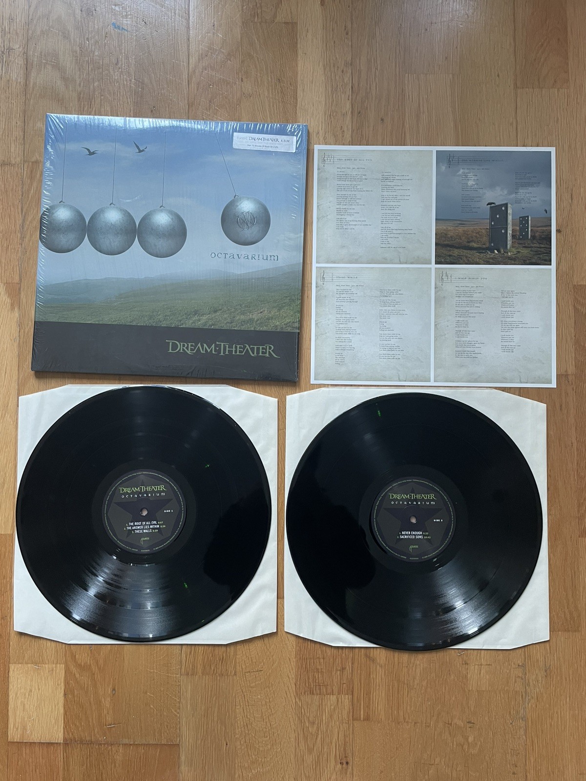 Dream Theater - Octavarium (2013 Original issue on VINYL LP) NEAR MINT IN SHRINK A