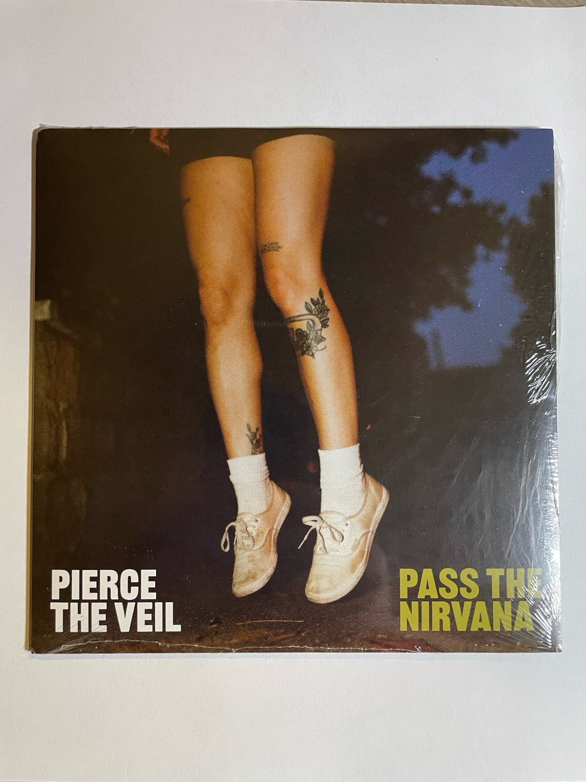 Pierce the Veil Pass the Nirvana 7" vinyl orange Hot Topic 500 Copies Sealed