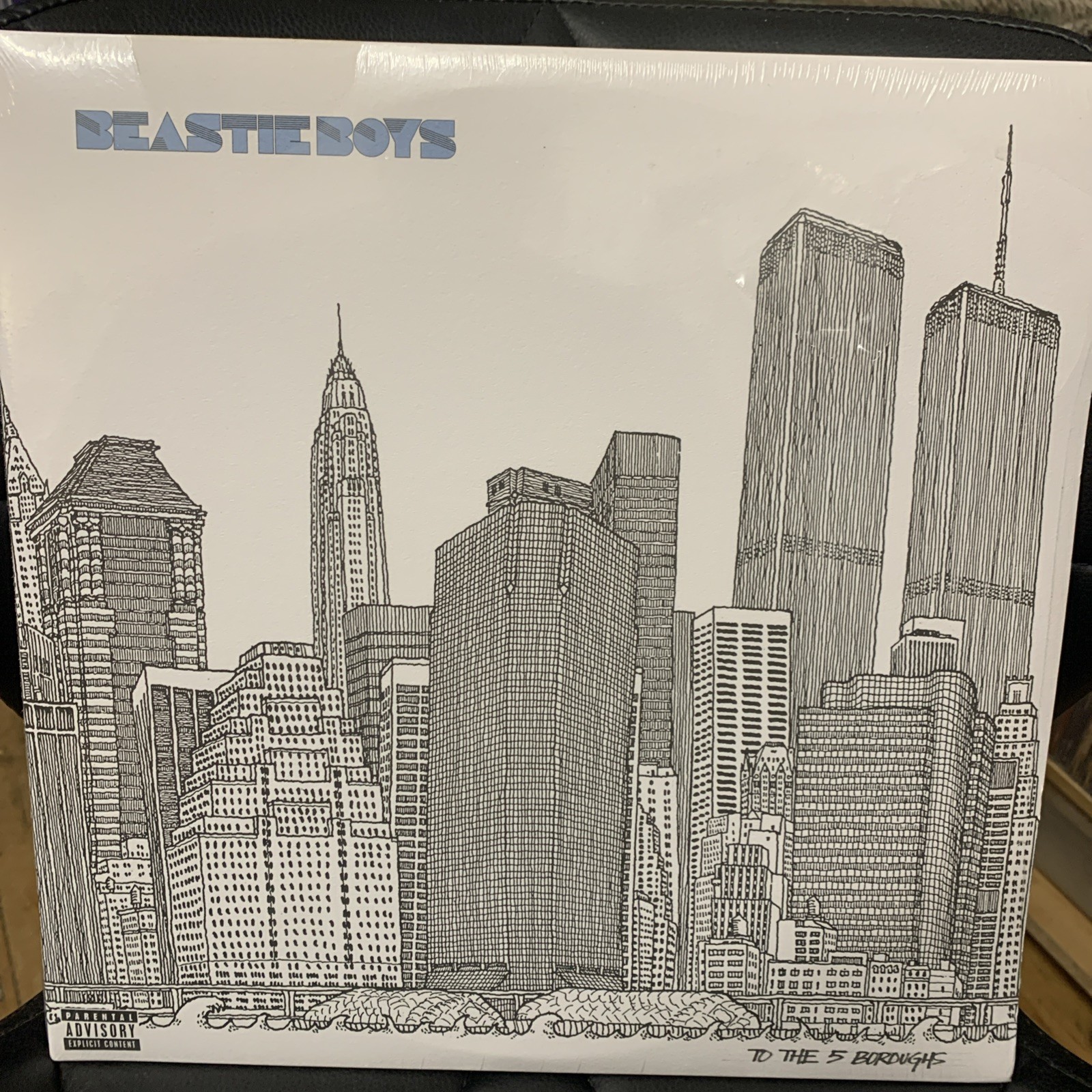 2LP Beastie Boys To The 5 Boroughs Vinyl SEALED. Some Tears To Outer Wrap A