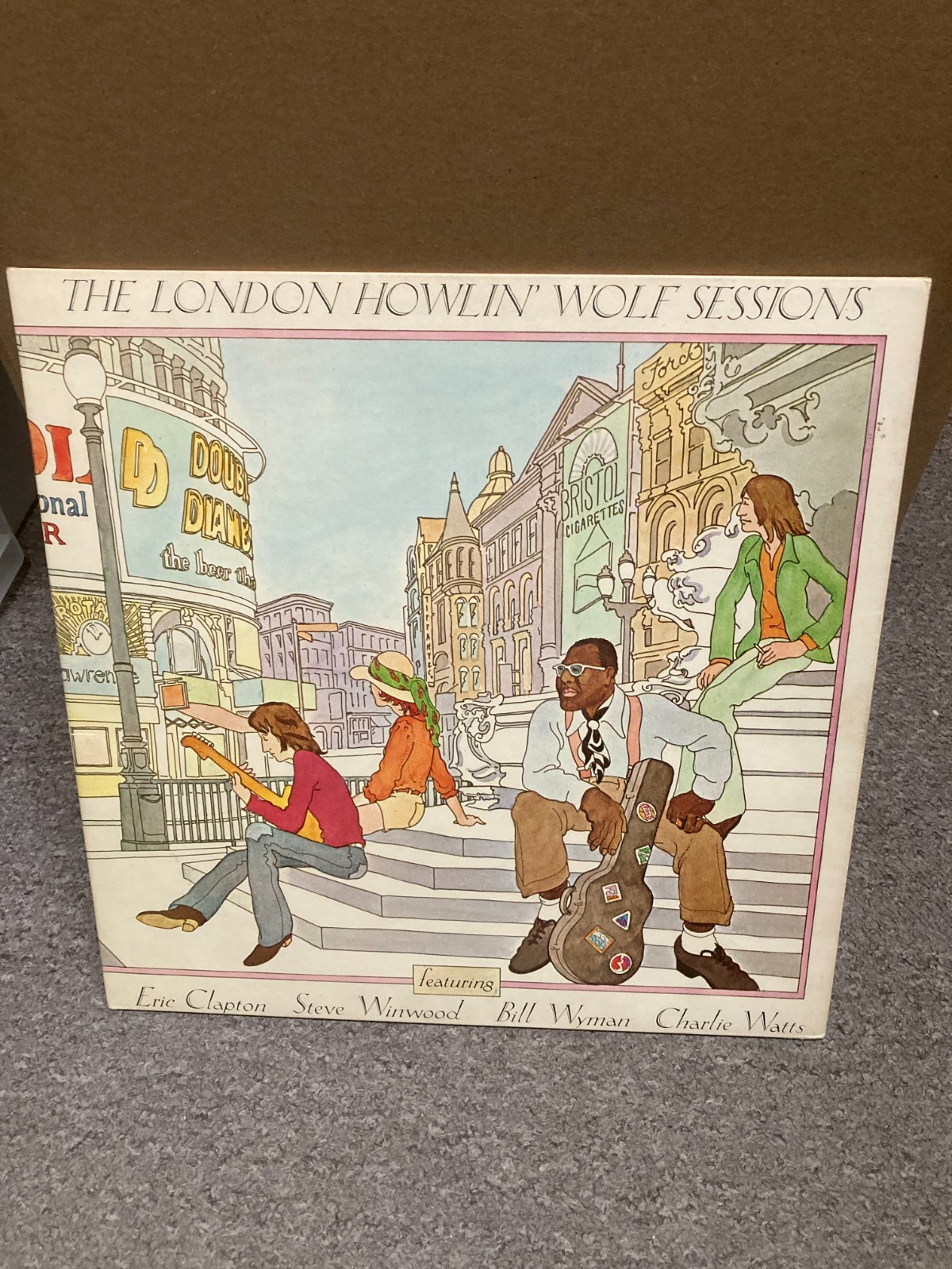 HOWLIN WOLF THE LONDON HOWLIN WOLF SESSIONS, 1971 UK LP, COC49101, A2/B2, VG+ A