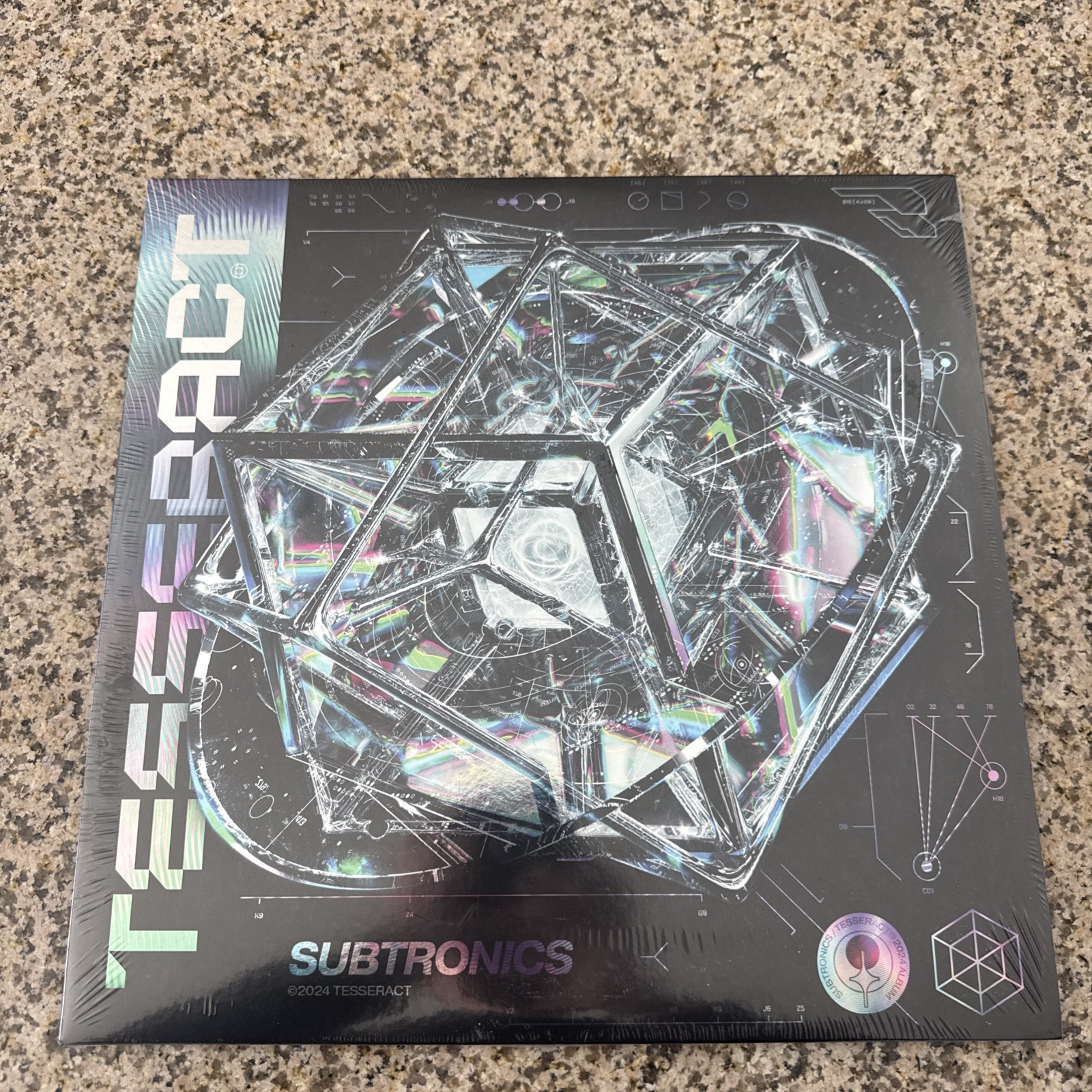 Subtronics - Tesseract - Double Gatefold Vinyl (Black Smoke Sparkle) - In Hand A
