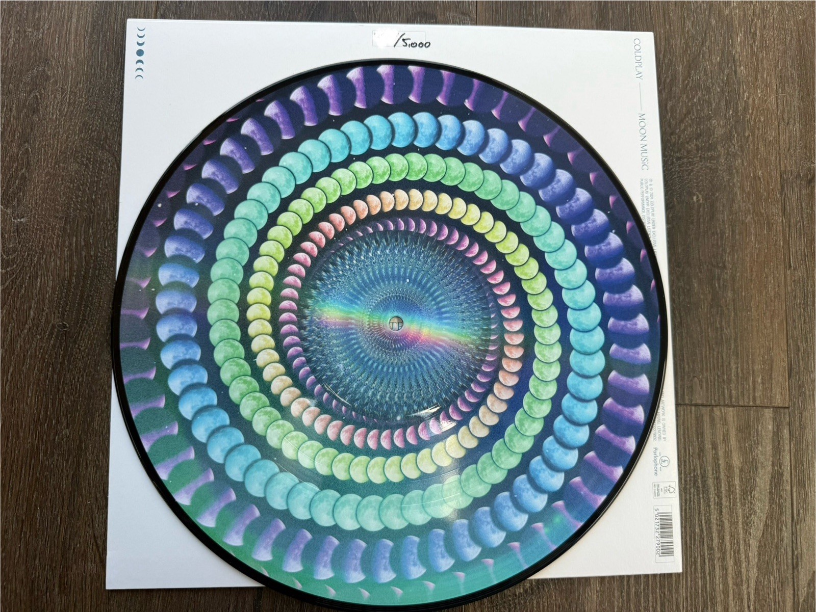 Coldplay-Moon Music-Zoetrope Picture Disc Vinyl-Blood Records /5000 A