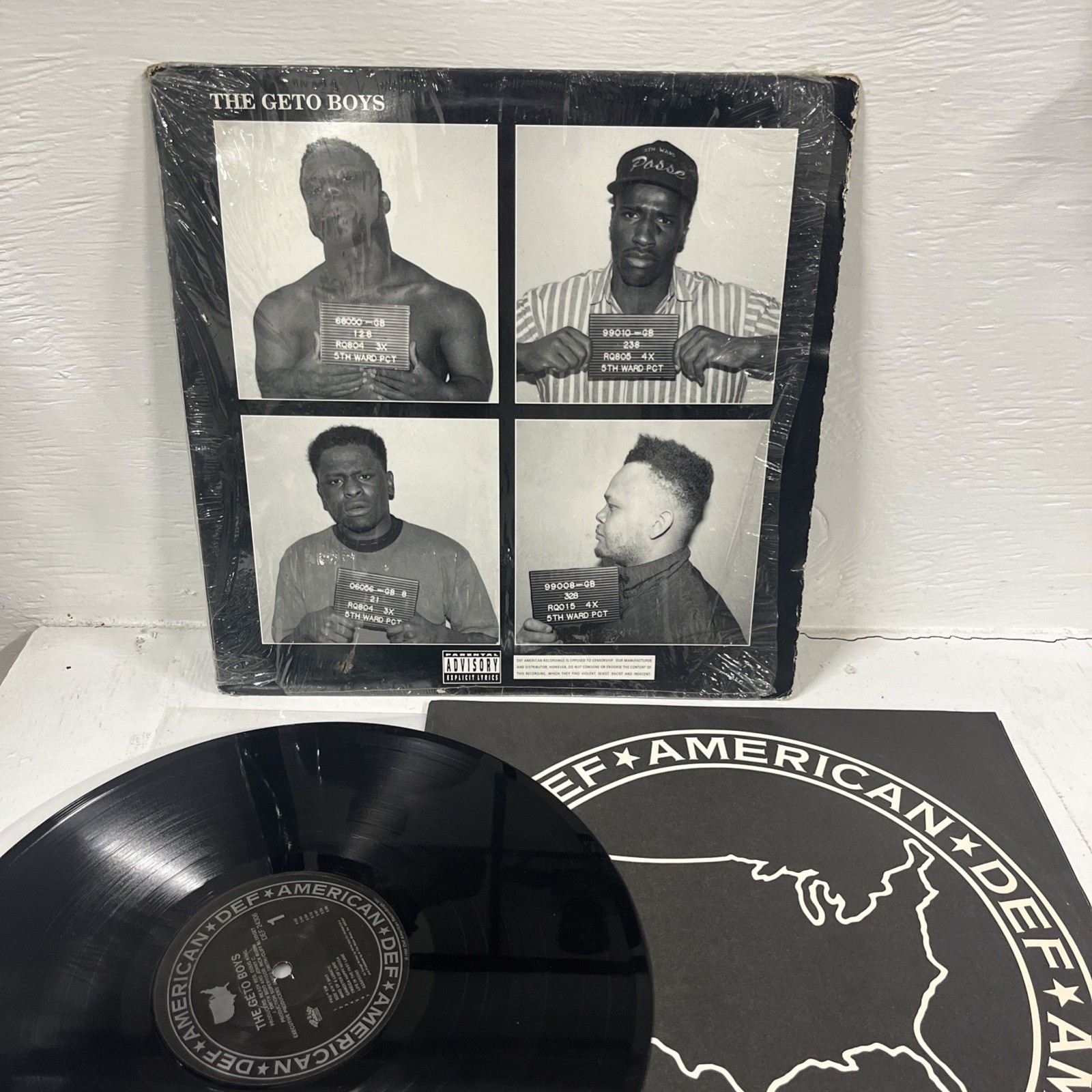 The Geto Boys THE GETO BOYS Original 1st Press US 1990 DEF JAM HIP HOP RARE LP A