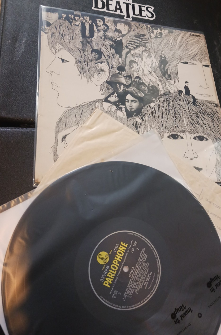 The Beatles * Revolver * PCS 7009 *1966 * UK 1st press * Rare DOCTOR * VG+/ VG+ A