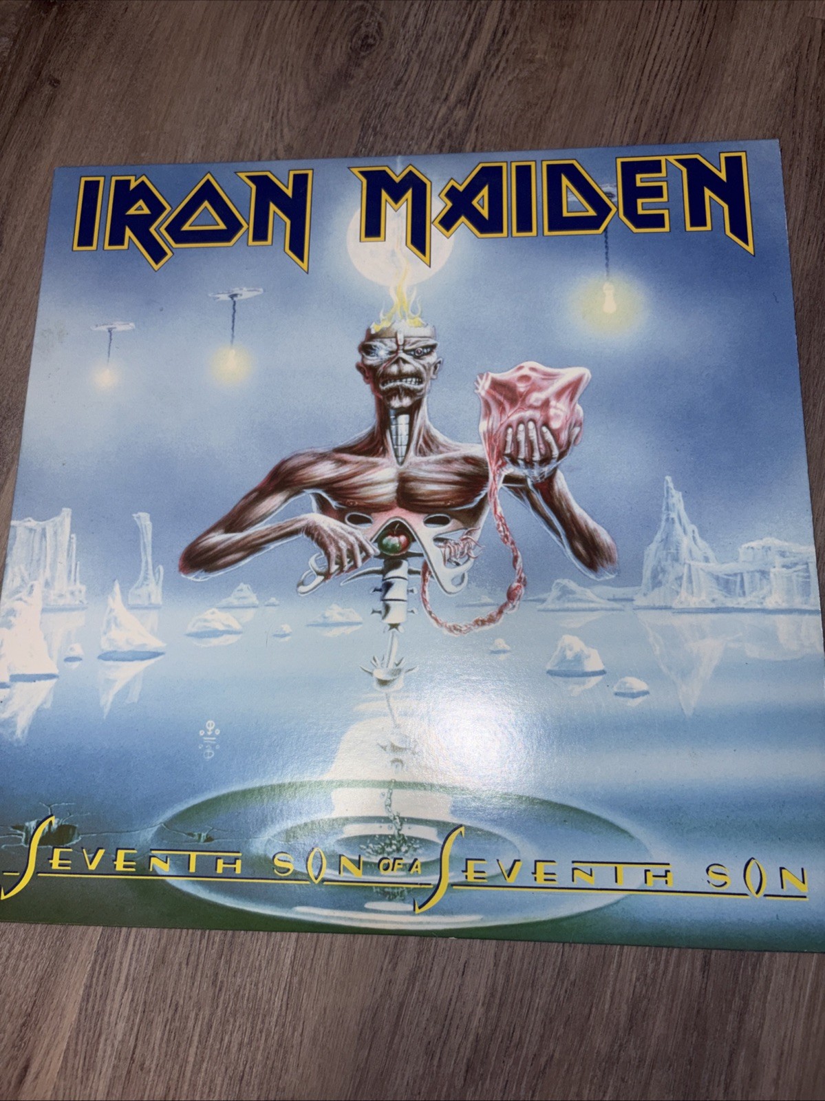 Iron Maiden Seventh Son of a Seventh Son Vinyl LP (2014 Record) A