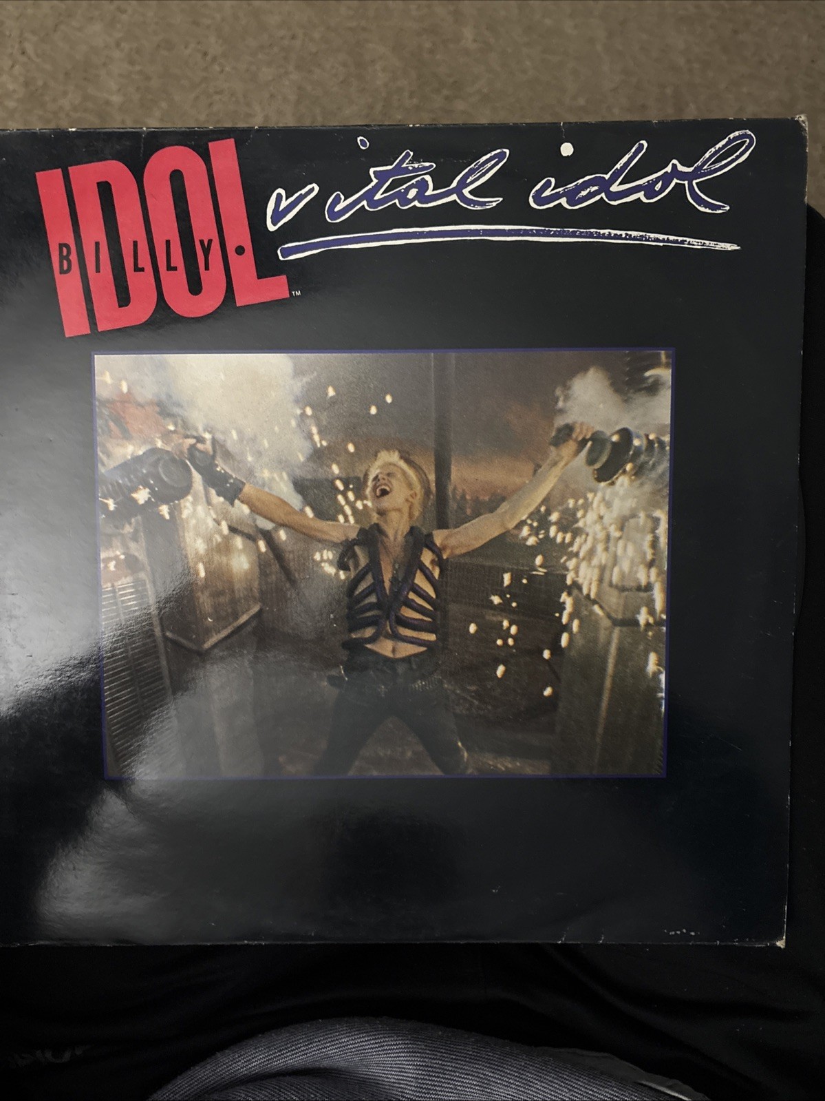 Billy Idol Vital Idol Vinyl Record Album - 1985 (Maxi-Versions) A