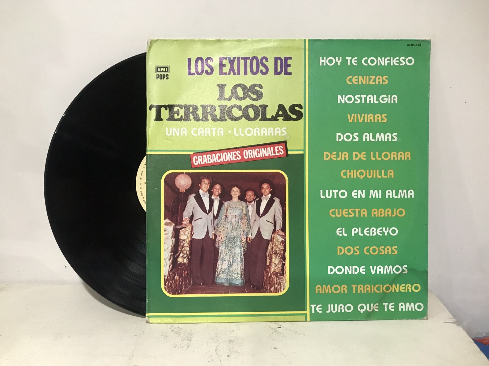 Los &Eacute;xitos De Los Terr&iacute;colas Lp (VG+) A