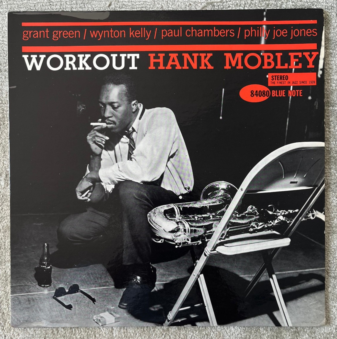 HANK MOBLEY Workout BLUE NOTE Stereo Liberty/43 West 61st., New York 23 RVG NM A
