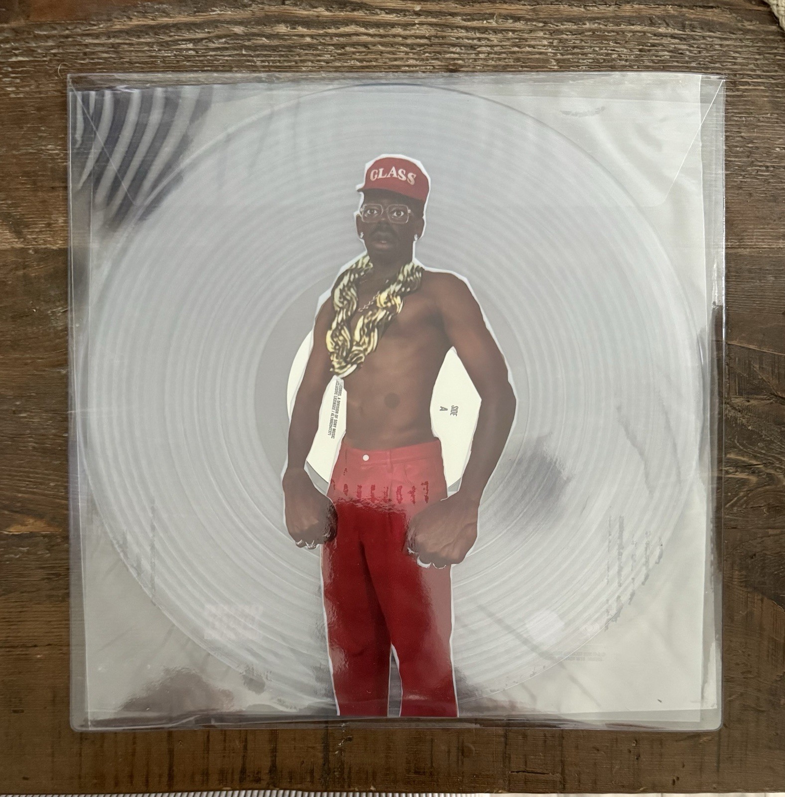 Tyler The Creator DON'T TAP THE GLASS VINYL TEST PRESSING VERSION 1 A
