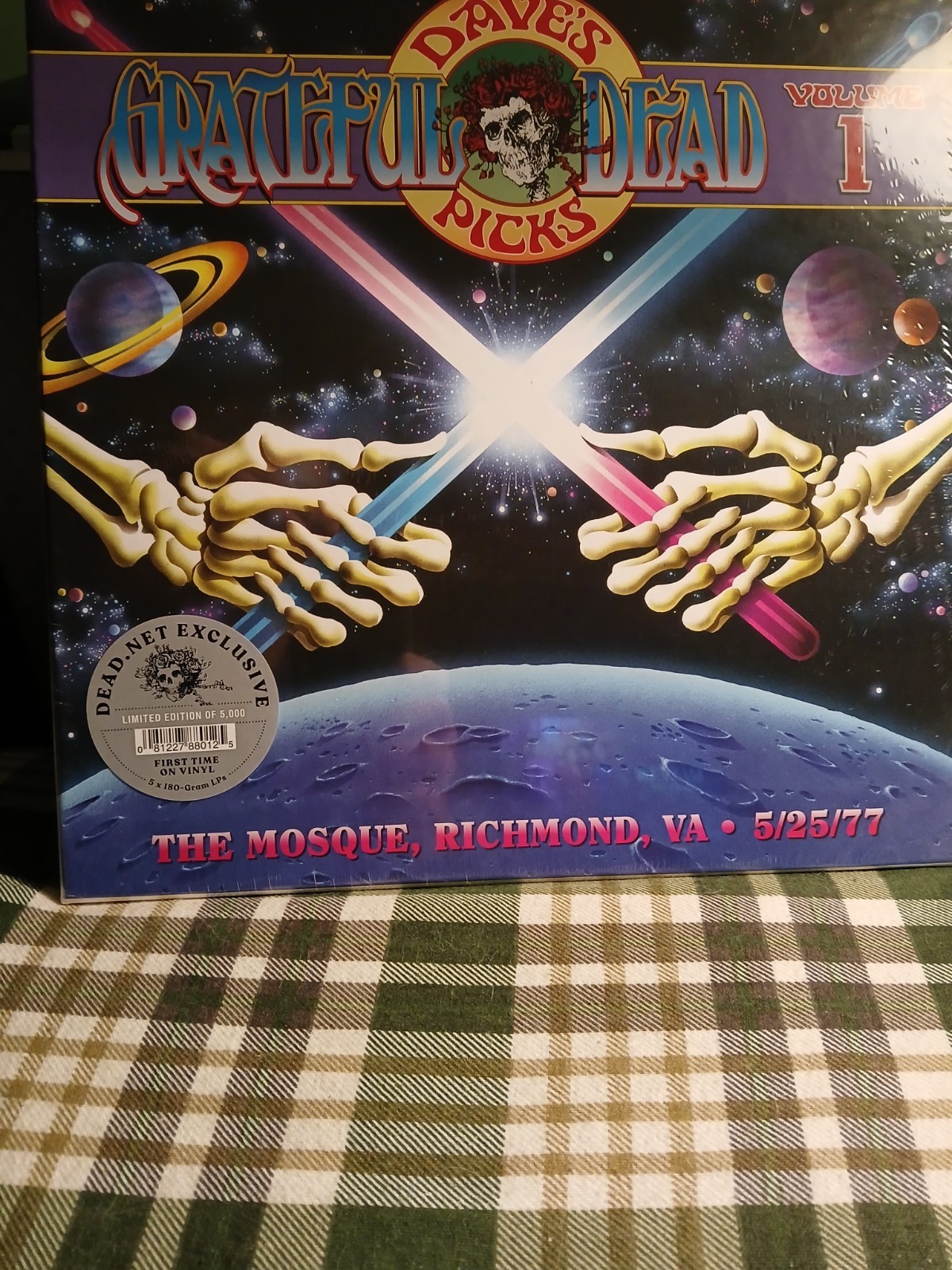 Grateful Dead &ndash; Dave's Picks Volume 1 The Mosque, Richmond, VA &bull; 5/25/77 IN HAND A