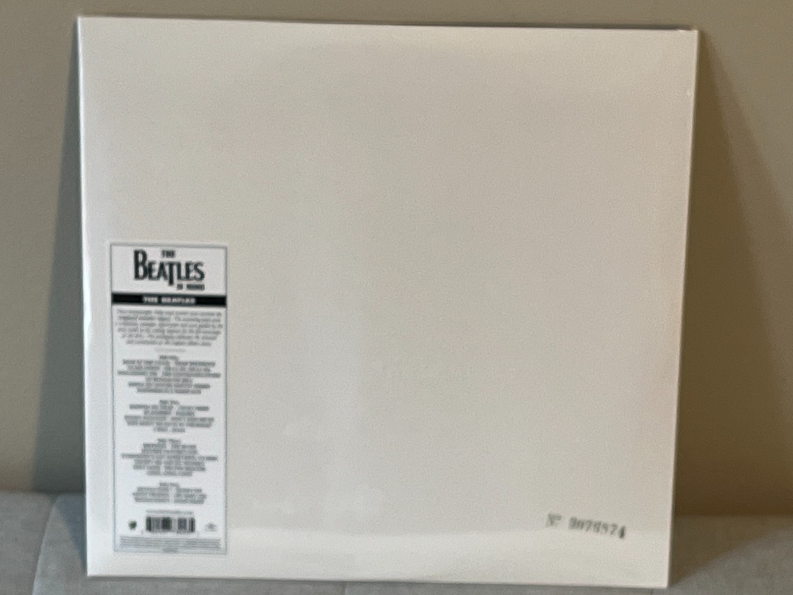 THE BEATLES IN MONO WHITE ALBUM 2014 2 LP 33 1/3 NEW SEALED FREE S/H A