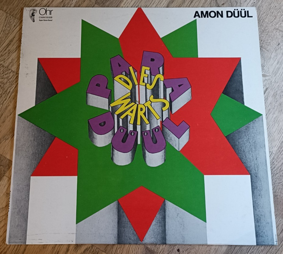 Amon Duul LP Paradieswarts Duul German Ohr 1st Press INCREDIBLE COPY KRAUT A