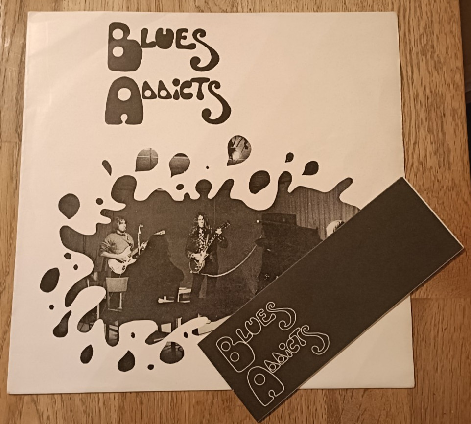 Blues Addicts LP Self Titled Denmark Spectator 1st Press & BOOKLET INSERT PSYCH A
