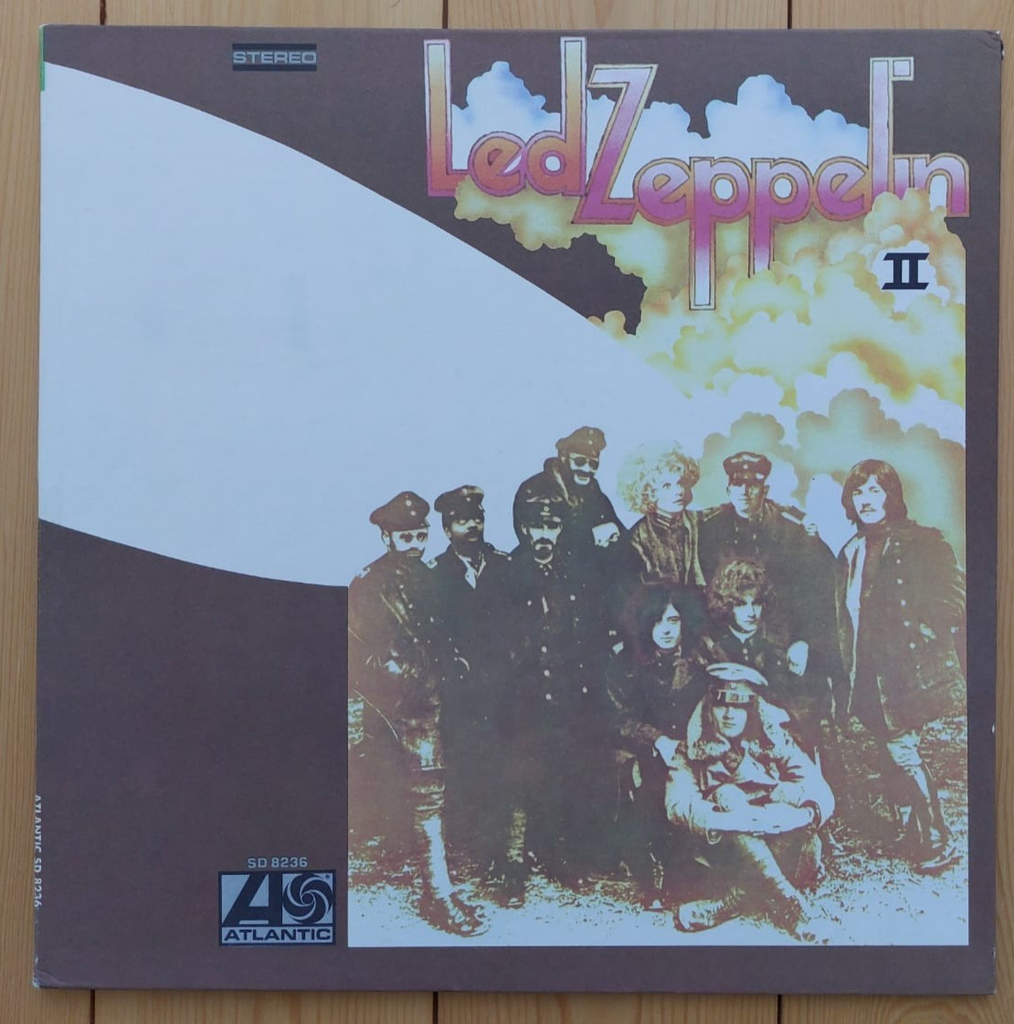 Led Zeppelin LP 2 USA Atlantic 1st Press RL ROBERT LUDWIG HOT PRESS MIX MONARCH A