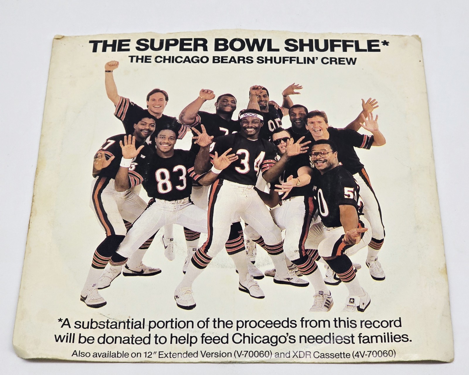 Chicago Bears - The Super Bowl Shuffle 7" Single/45RPM A