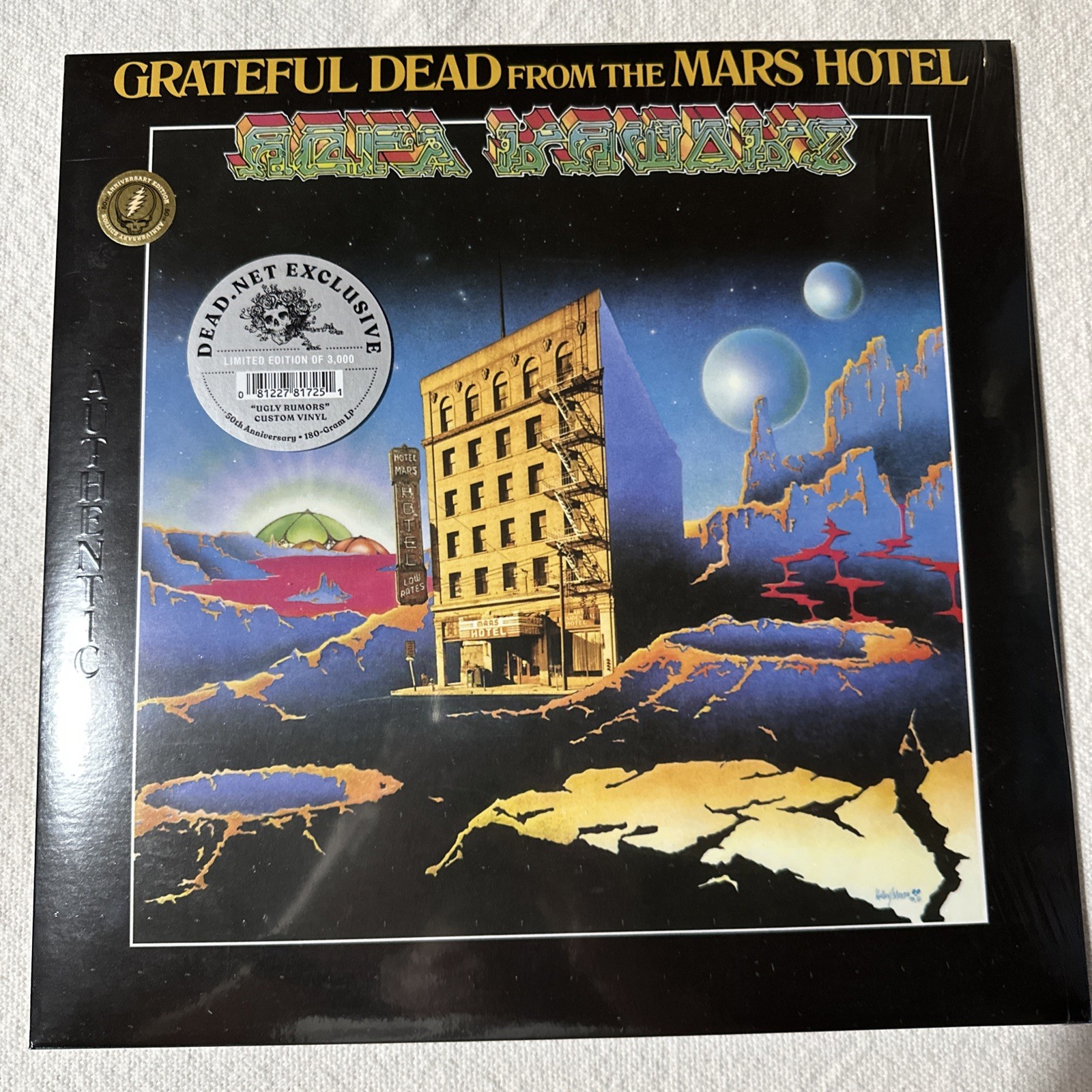 GRATEFUL DEAD From The Mars Hotel 50th Anniversary Ugly Rumours GREEN VINYL LP A