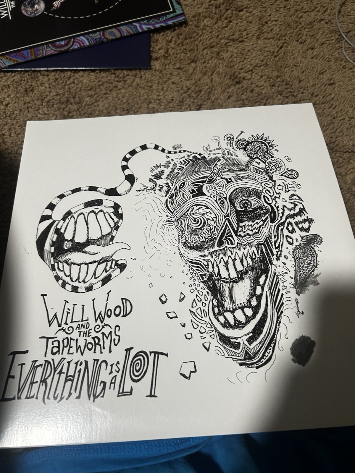 Will Wood And The Tapeworms Everything Is A Lot Vinyl LP Record A