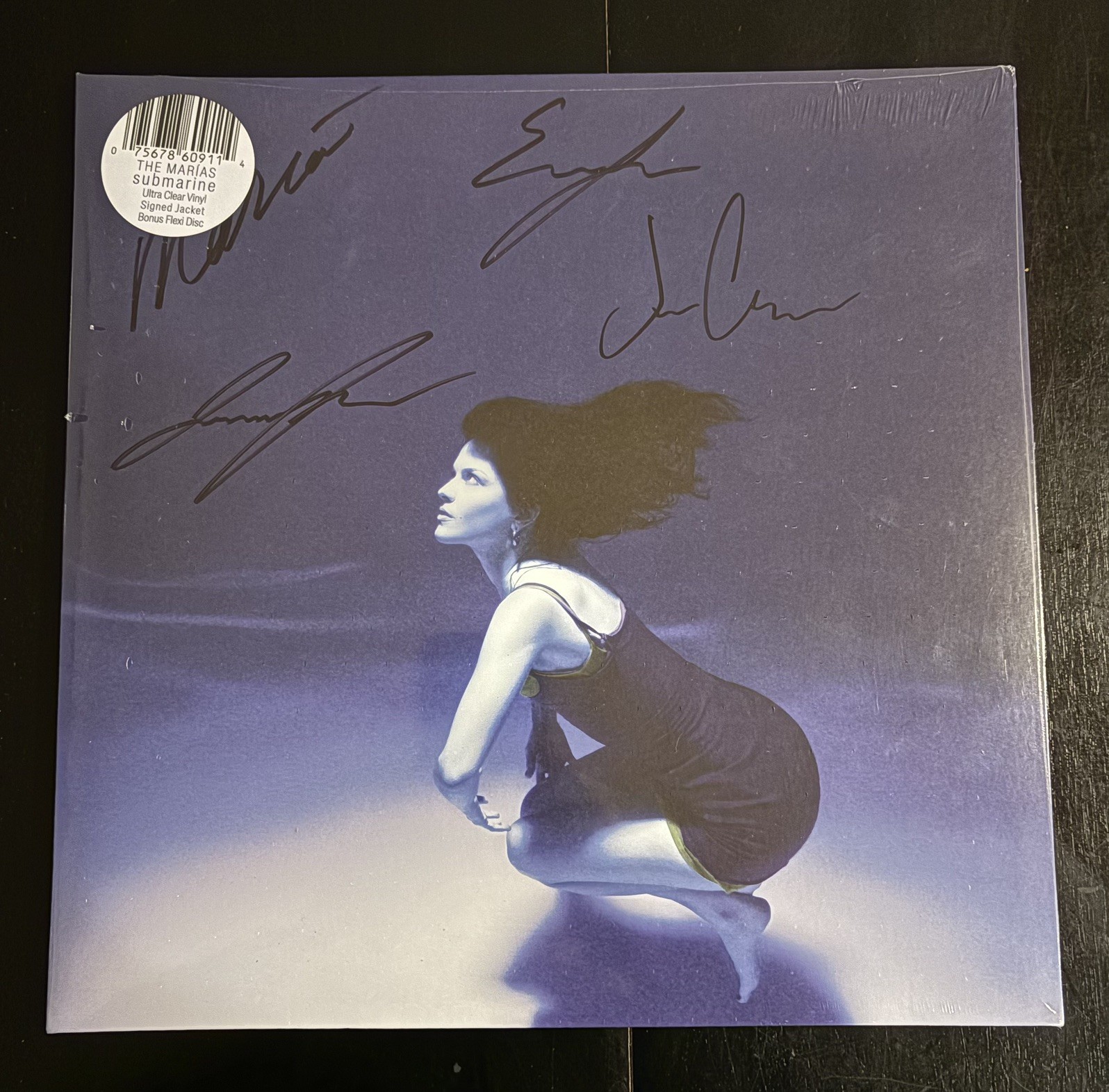 The Marias Ultra Clear Submarine Vinyl Record & Bonus Track Flexi Disc - SIGNED A