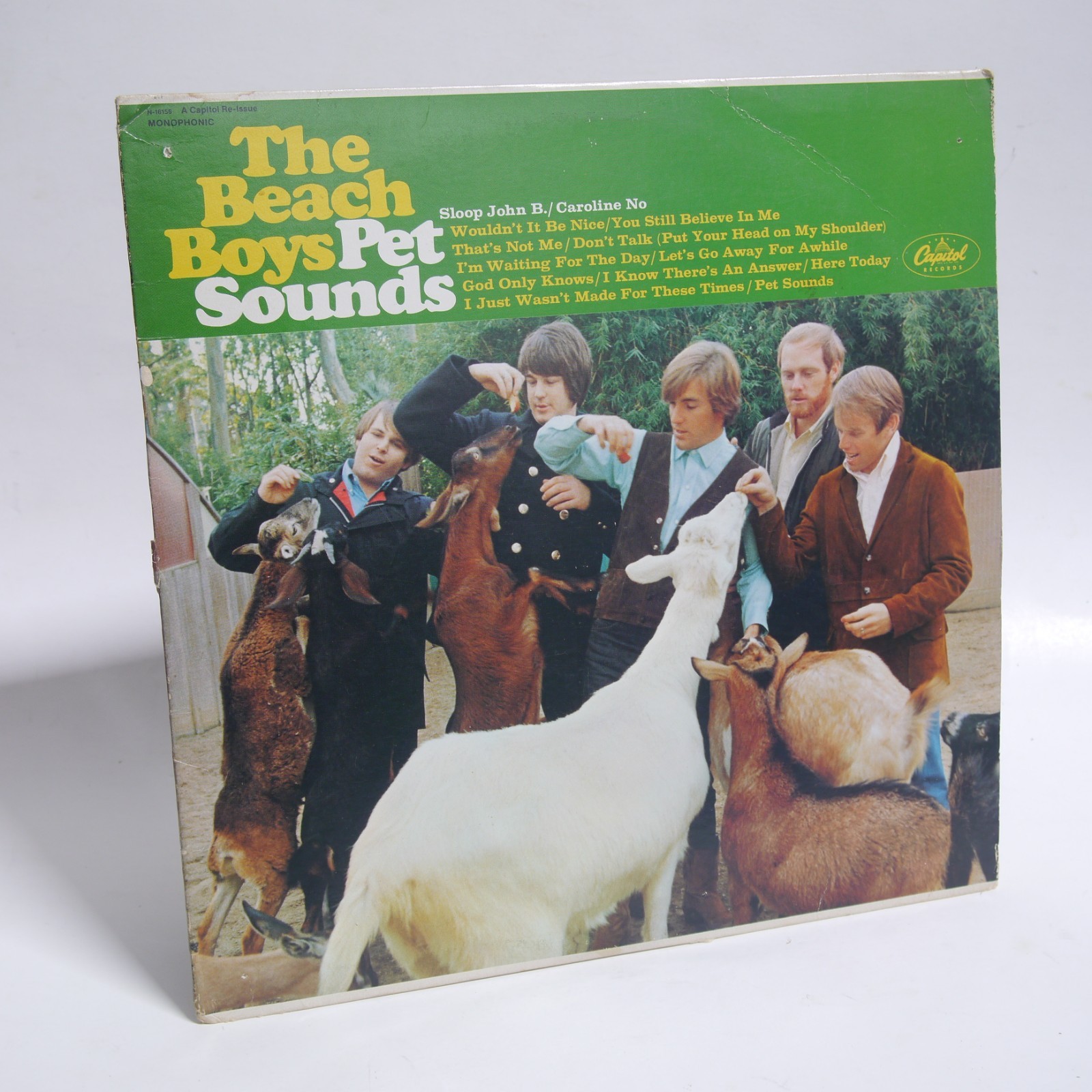 Vintage The Beach Boys Pet Sounds Monophonic Re-Issue N-16156 Record