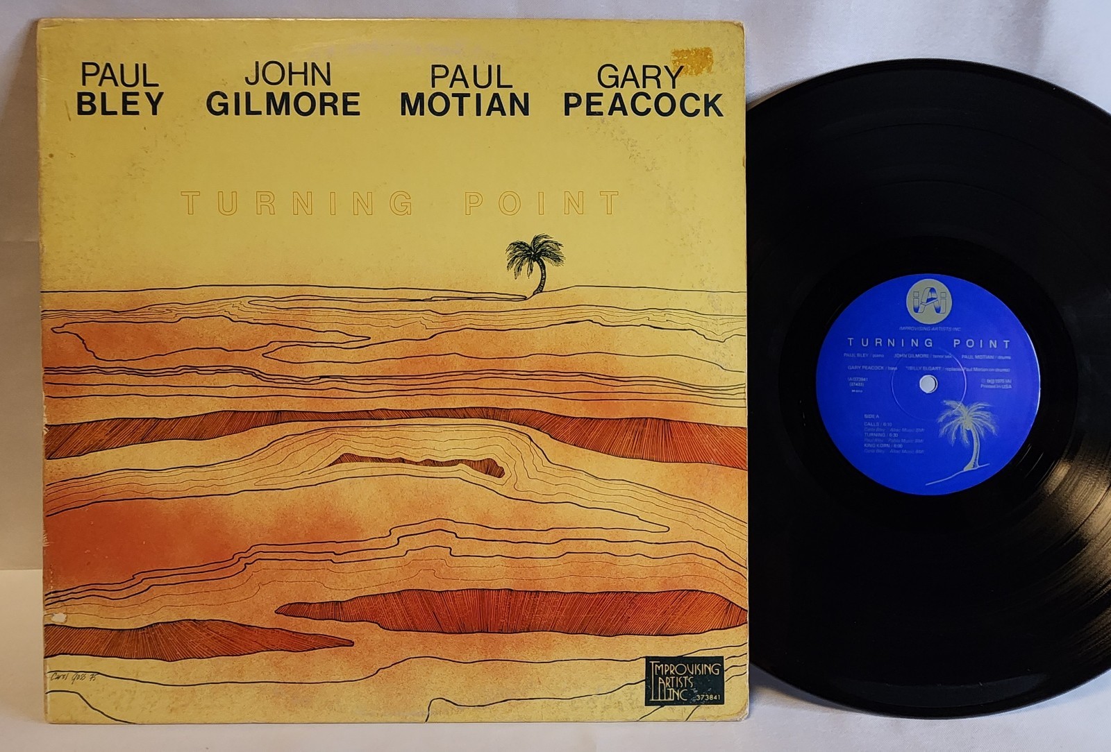 John Gilmore - Turning Point LP - OG Press - Free Jazz - Paul Bley - VG+ A