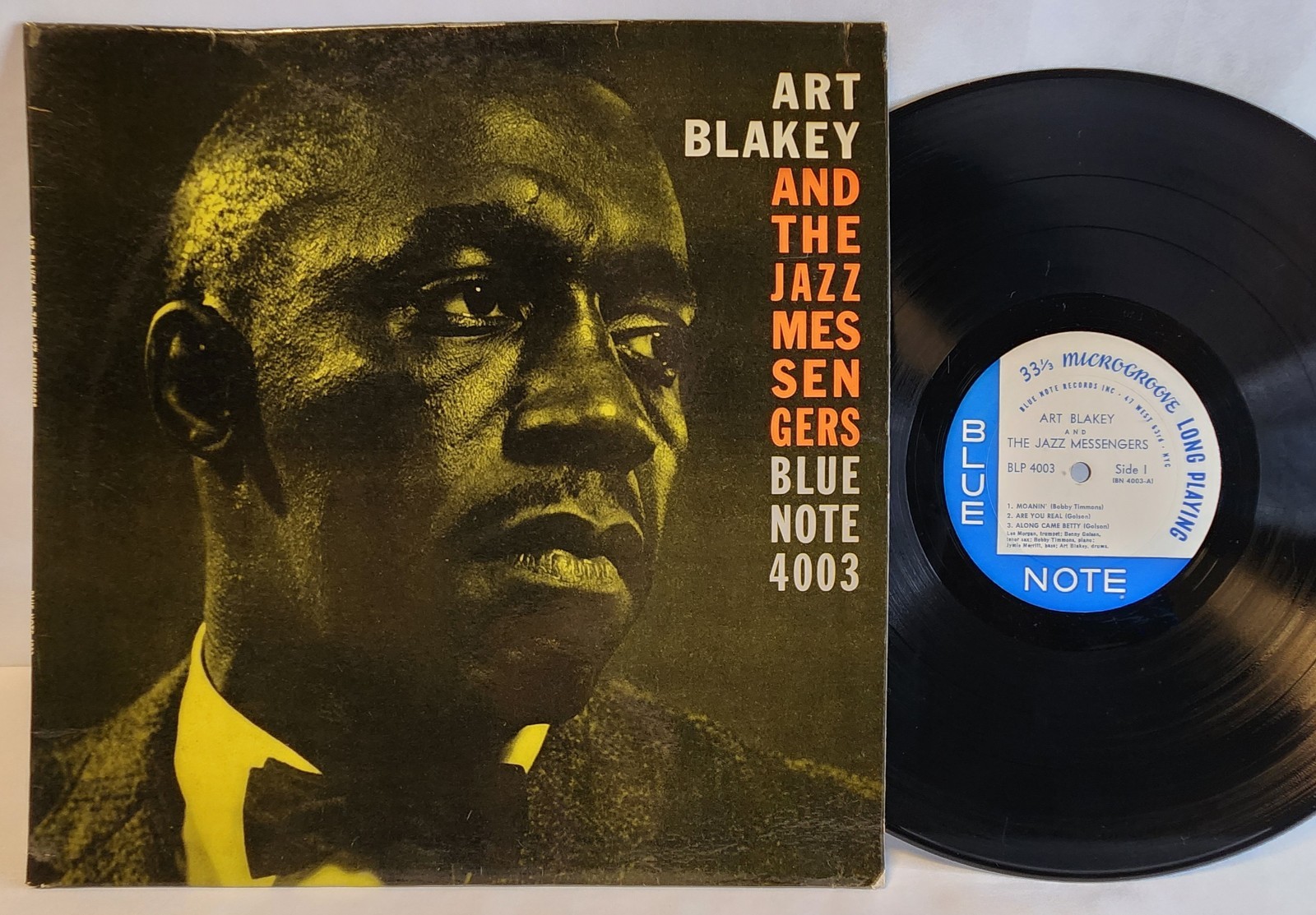 Art Blakey And The Jazz Messengers - Self Titled LP - 1962 Mono Press - RVG Ear A