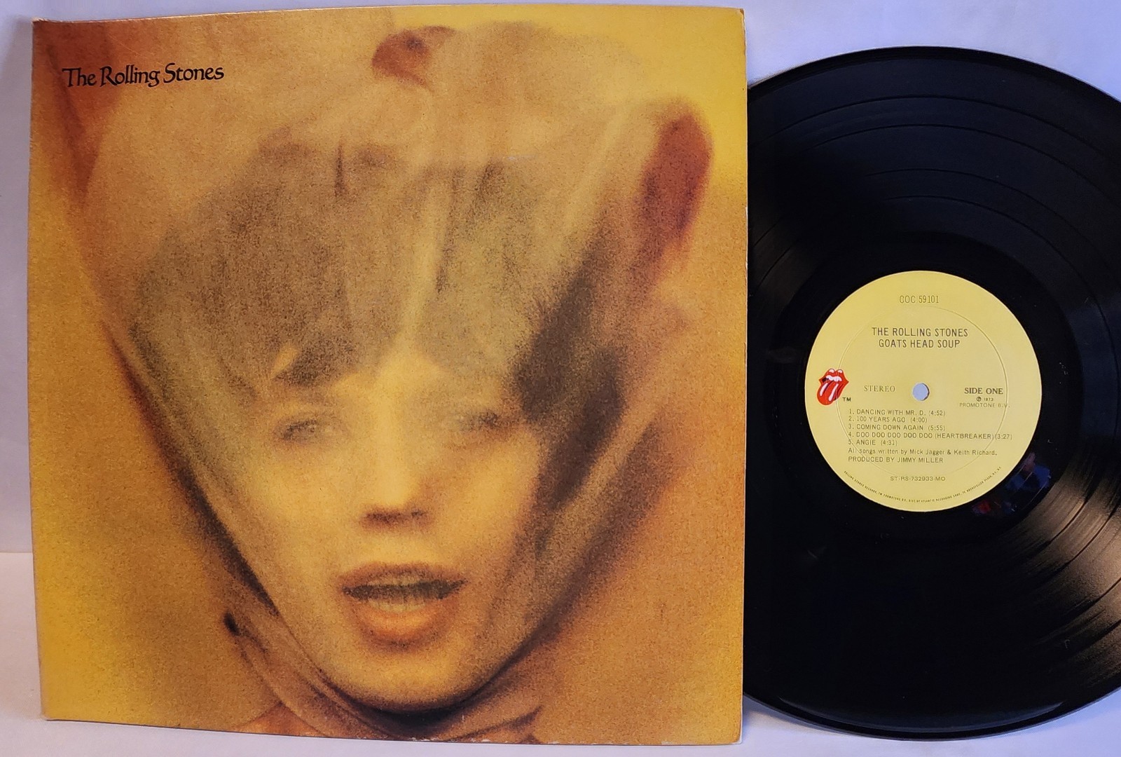 The Rolling Stones - Goats Head Soup LP - OG Press - Blues Rock - VG++ A