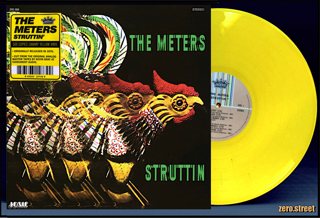 THE METERS Struttin LP on YELLOW VINYL New SEALED /500 funk strut Josie A
