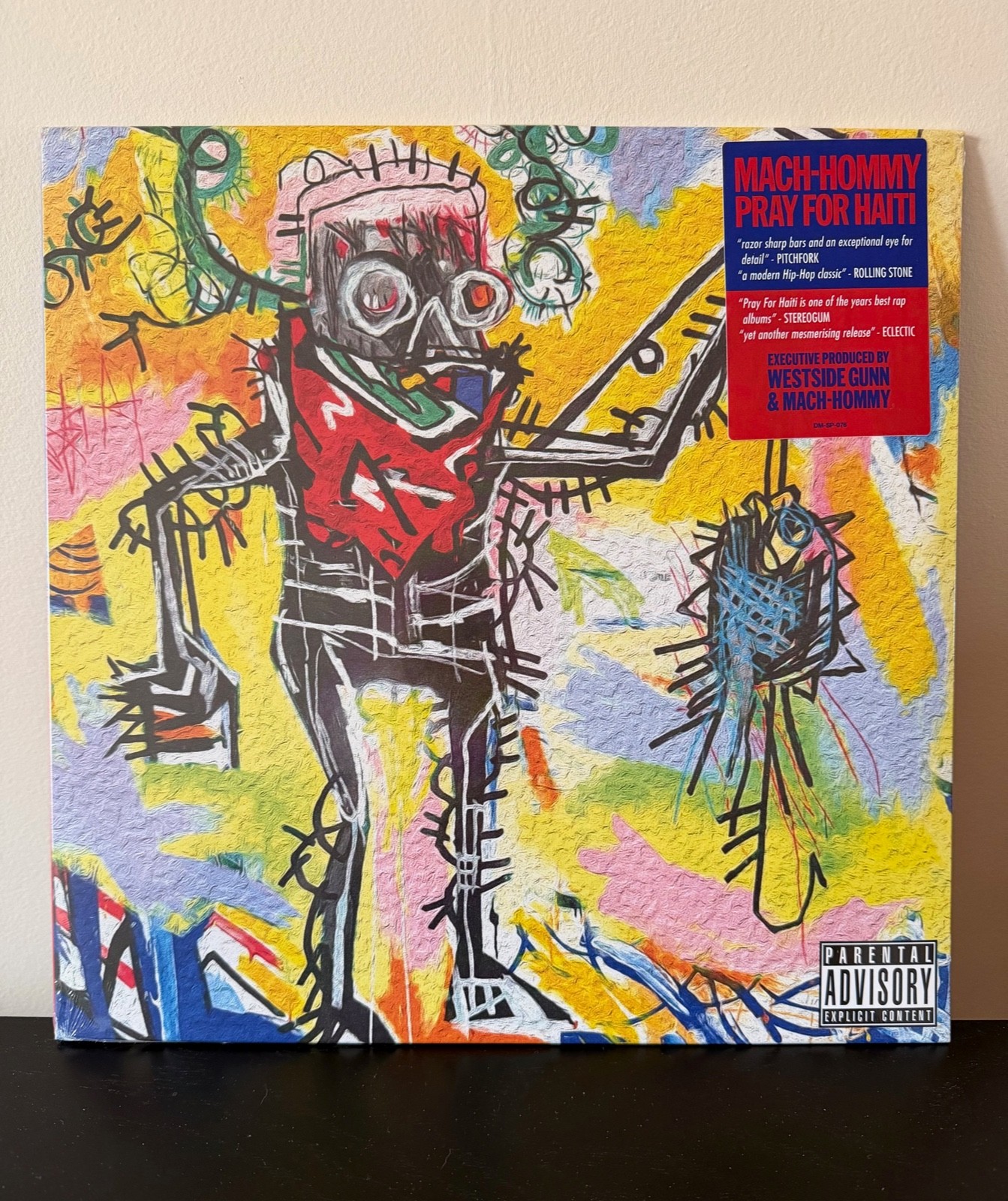 Mach-Hommy- Pray For Haiti- Limited Edition Vinyl- Sealed Mint- W Slipmat A