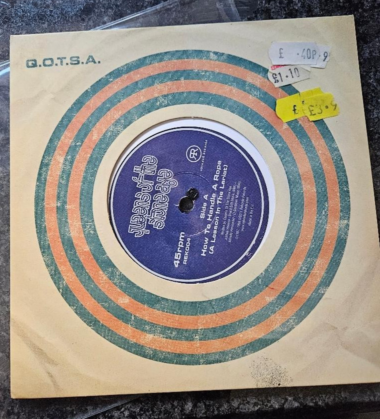 Queens of the Stone Age - How To Handle A Rope 7" Rare limited number 0583 Kyuss A