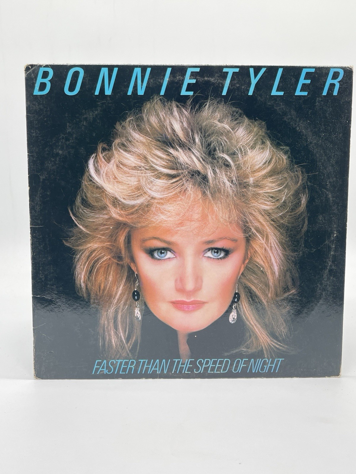BONNIE TYLER FASTER THAN THE SPEED OF NIGHT 12" LP VG+ VINYL RECORD COLUMBIA A
