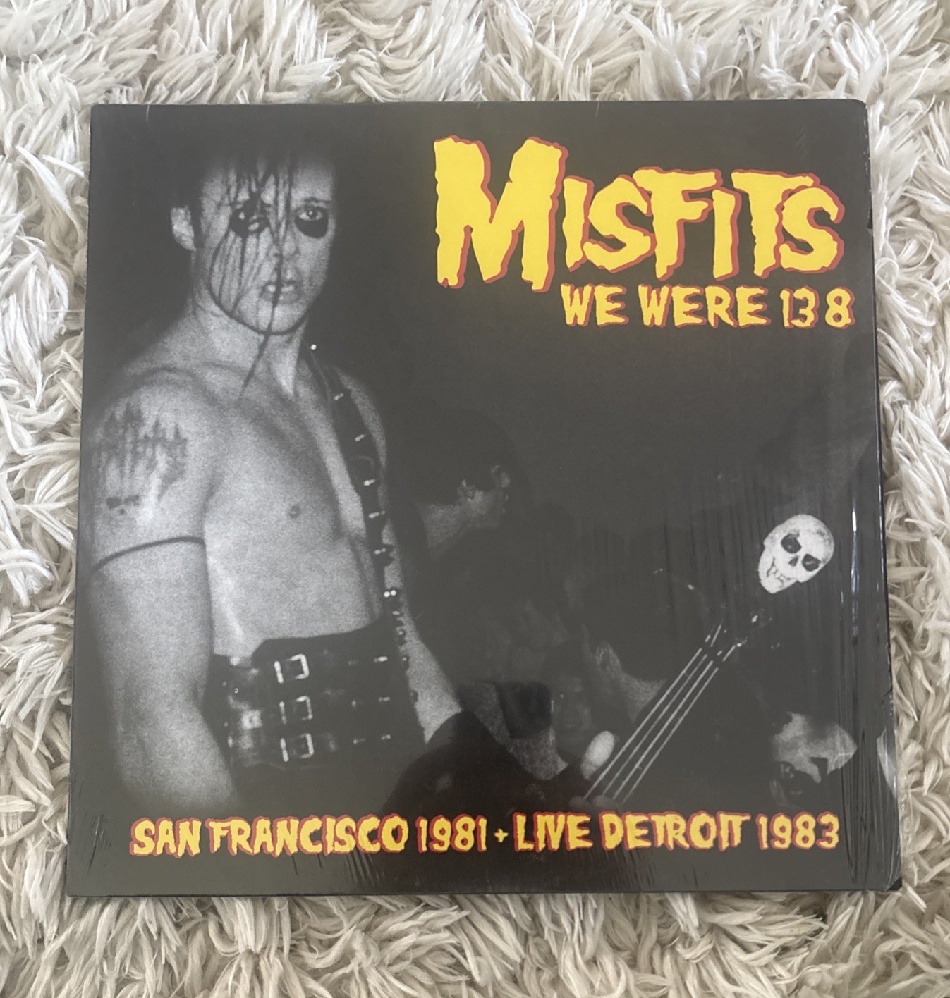 The Misfits Record Album Vinyl We Were 138 San Francisco 1981 Live Detroit 1983 A