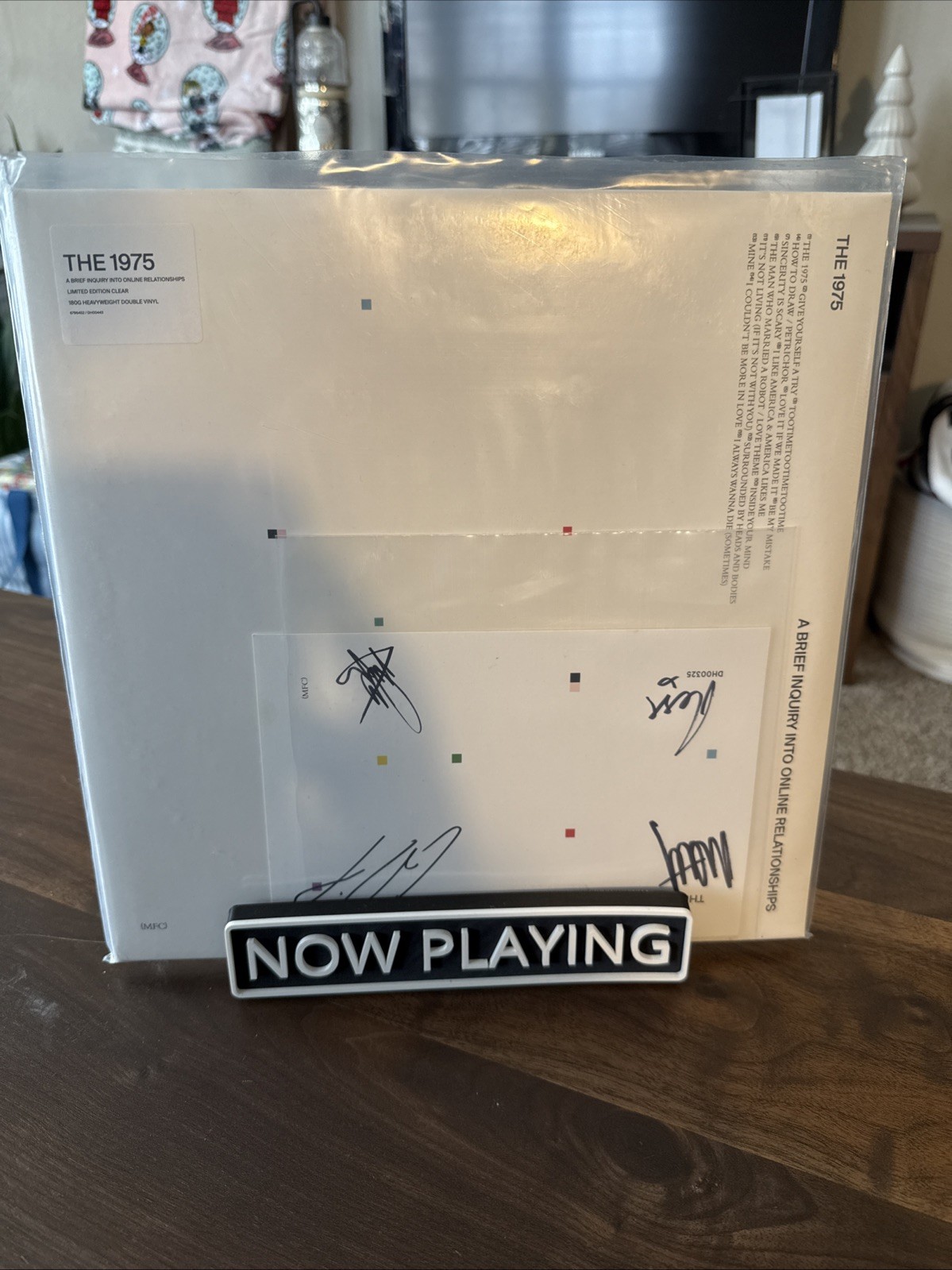 The 1975- A Brief Inquiry into Online Relationships Clear Vinyl Set A