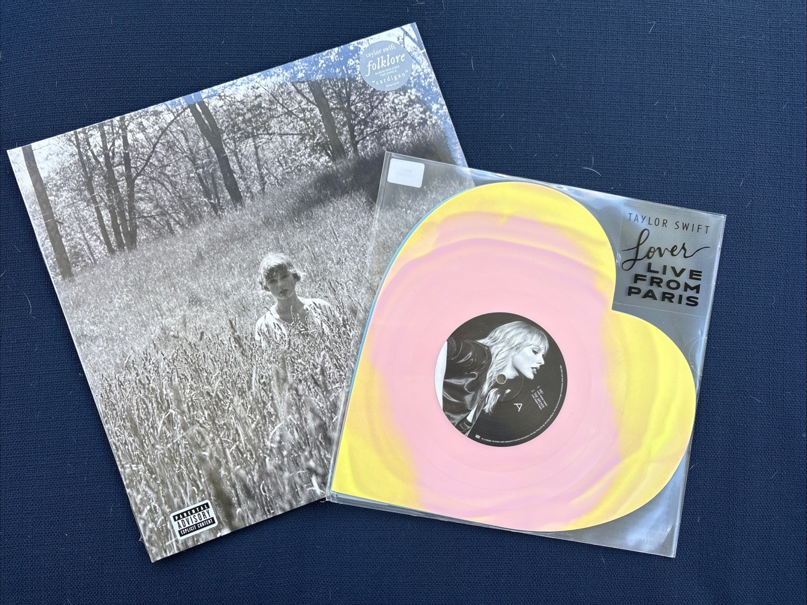 Taylor Swift Folklore in The Weeds (Limited Edition Deluxe LP & Lover Live Heart A