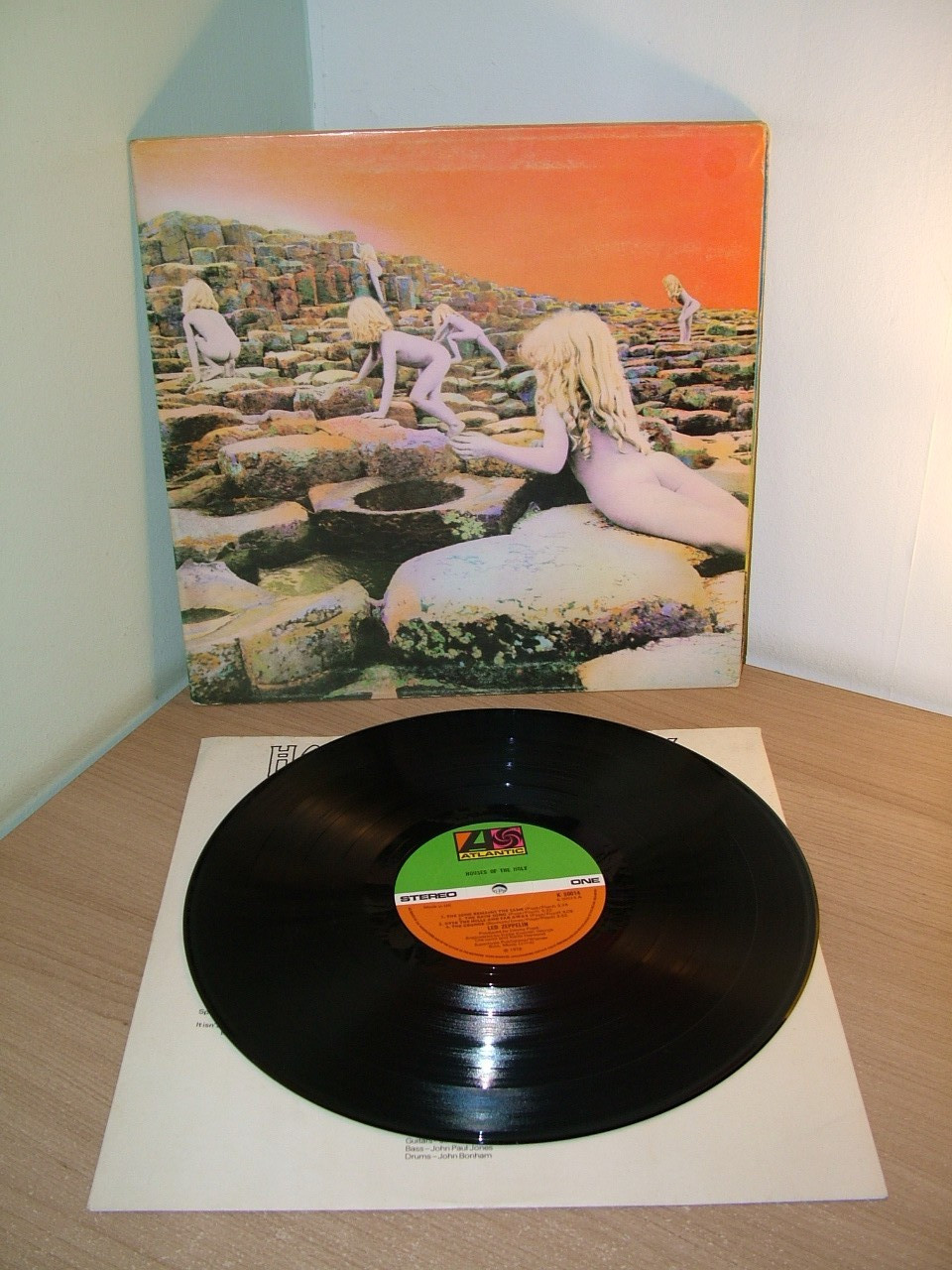 LED ZEPPELIN HOUSES OF THE HOLY UK 1ST PRESSING 1973 A