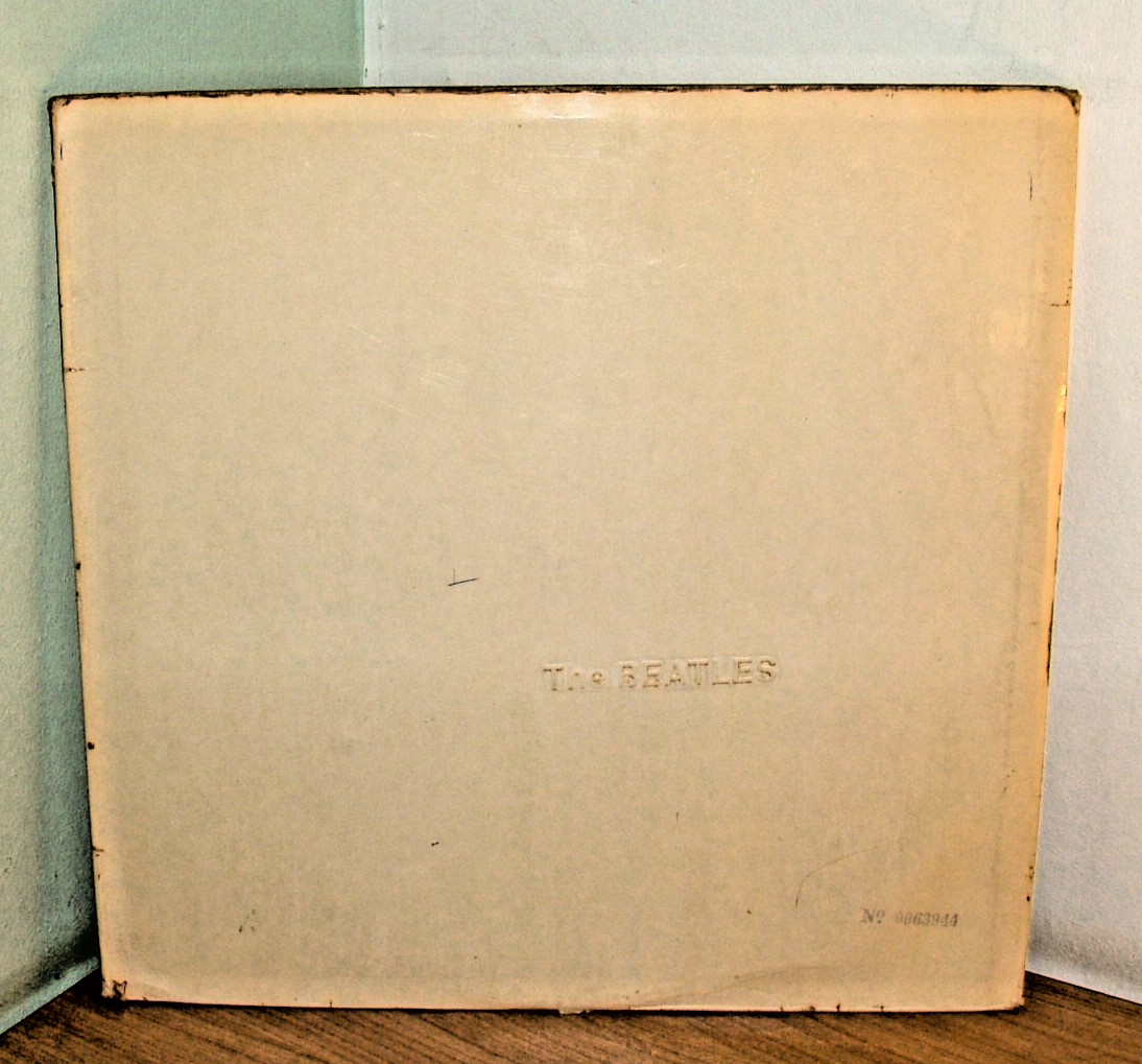 THE BEATLES WHITE ALBUM UK TOPLOADER 1968 MONO NO EMI A