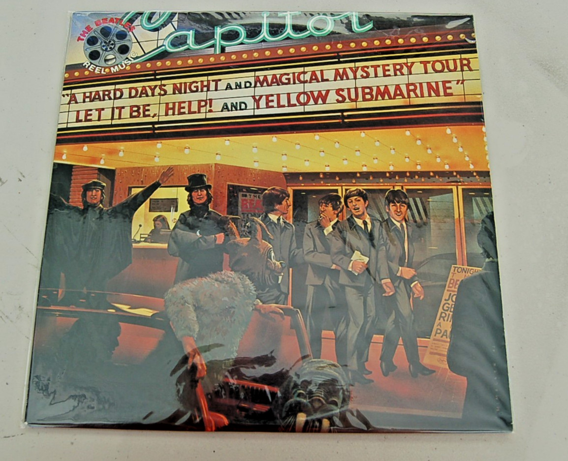 The Beatles Reel Music Vinyl LP w/ Booklet - Capitol Records SV-12199 - 1982 A