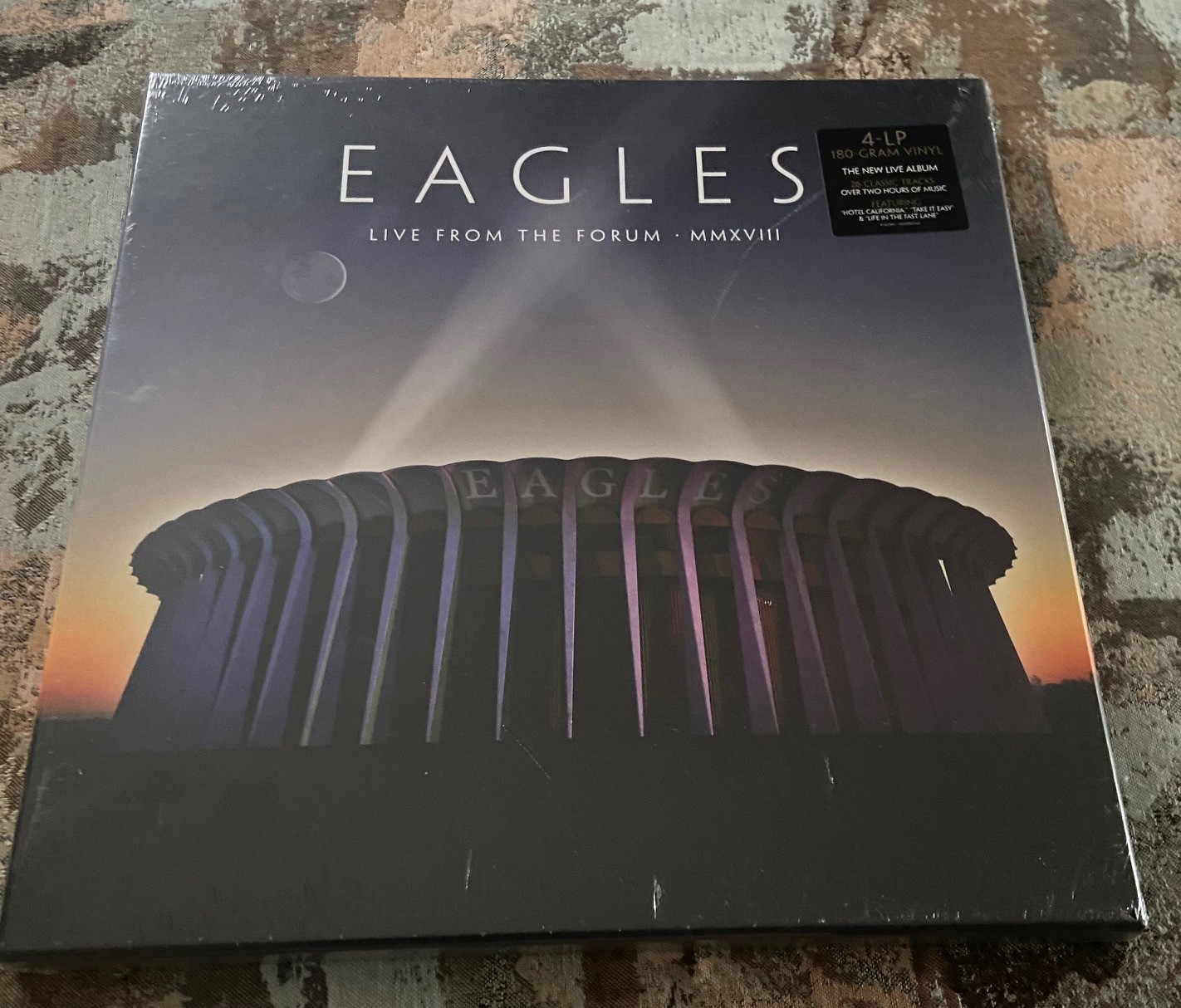 EAGLES 'Live From The Forum MMXVIII' NEW 180 Gram 180 Gram 4-LP Vinyl Box Set C A