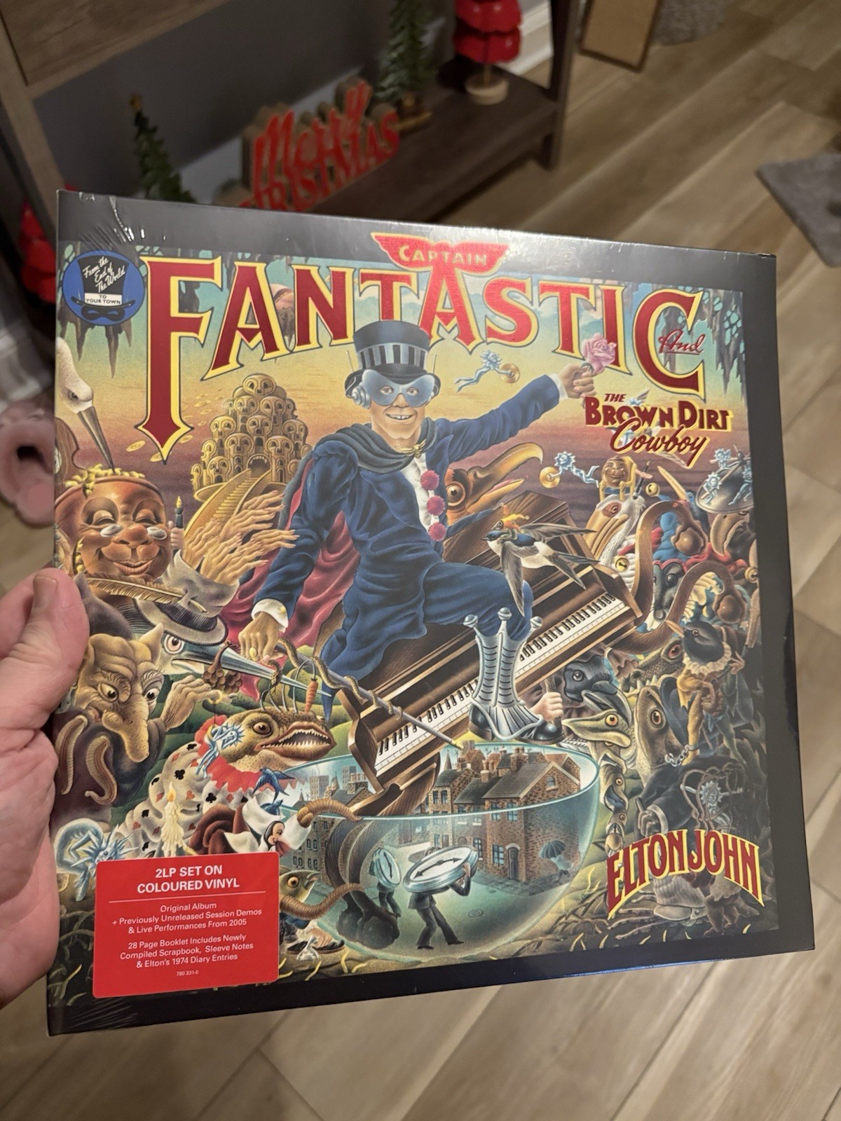 Elton John Captain Fantastic And The Brown Dirt Cowboy 50th Anniversary LP Vinyl A