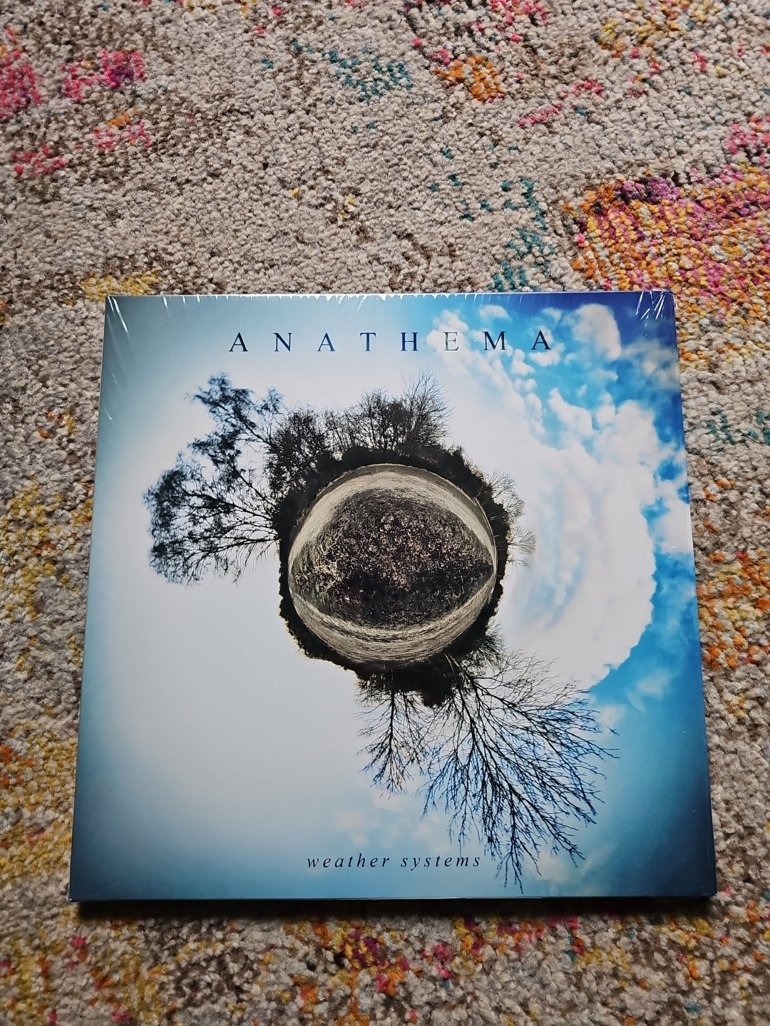 ANATHEMA WEATHER SYSTEMS DOUBLE VINYL PROG ROCK STILL IN CELLOPHANE PLAYED ONCE A