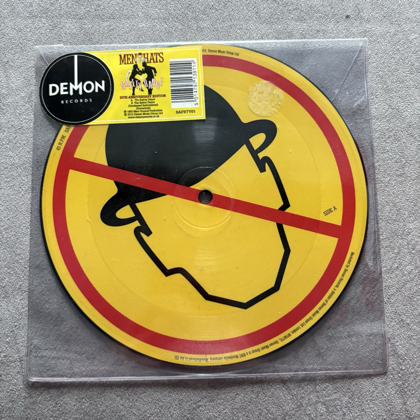 Men Without Hats &ndash; The Safety Dance -RSD 2013 Demon 7" Pic Disc -SAFETY01 A