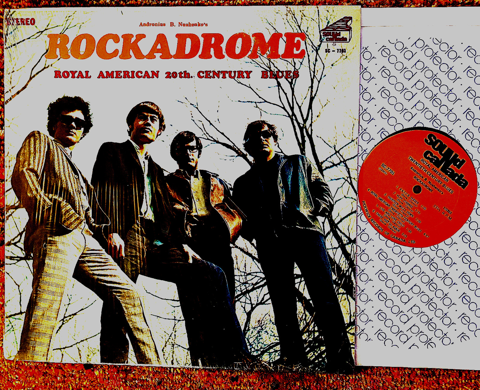 SUPER RARE 1969 Orig ROCKADROME "ROYAL AMERICAN 20th CENTURY BLUES Psych Rock A